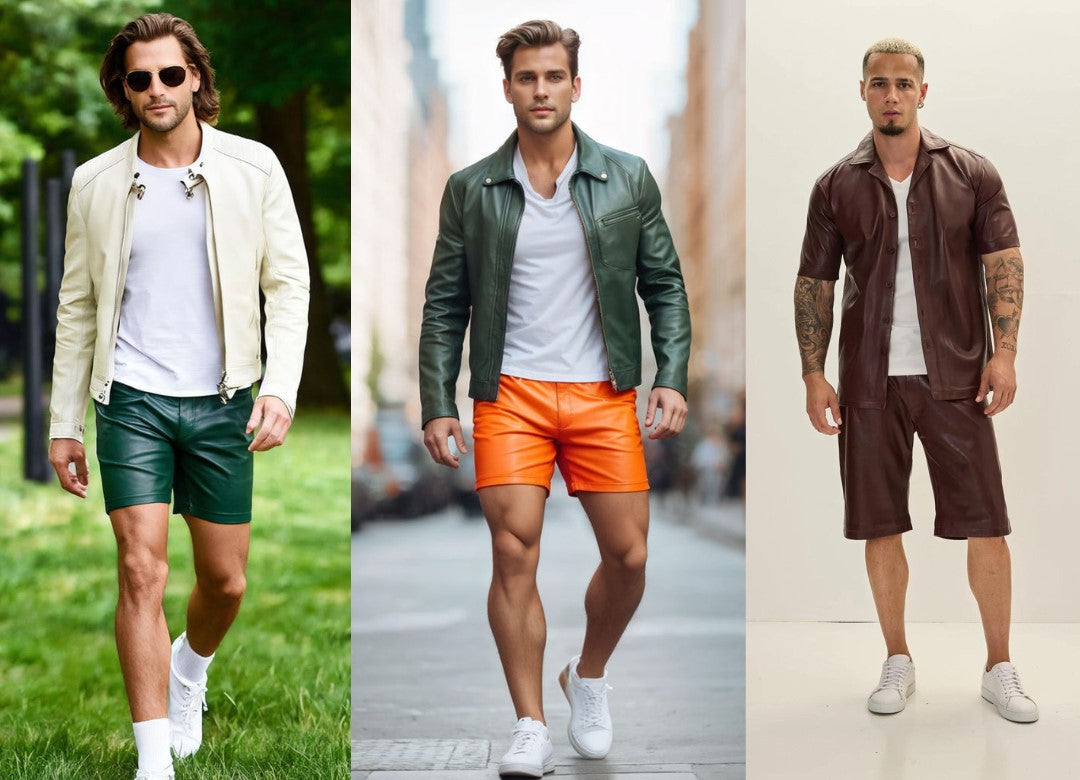 What to Wear with Leather Shorts: Trendy Styling for Men