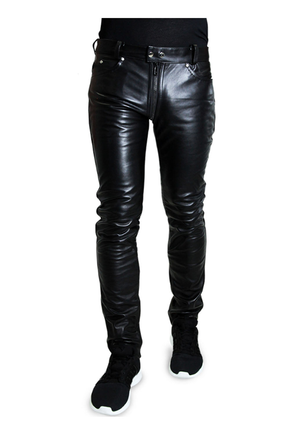  Leather Pants for Men Real Cowhide Aniline Leather