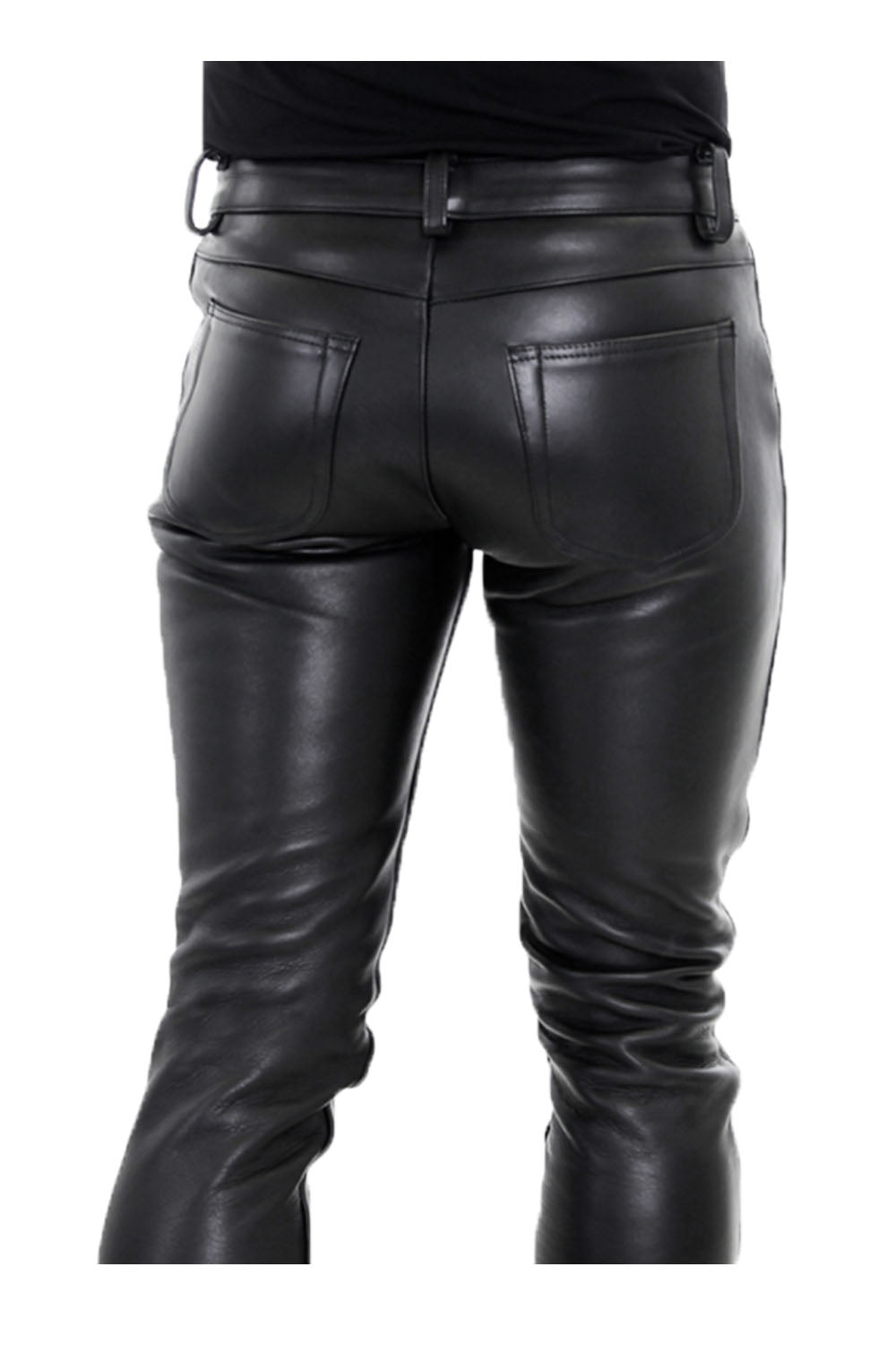 Leather Pants for Men Real Cowhide Aniline Leather