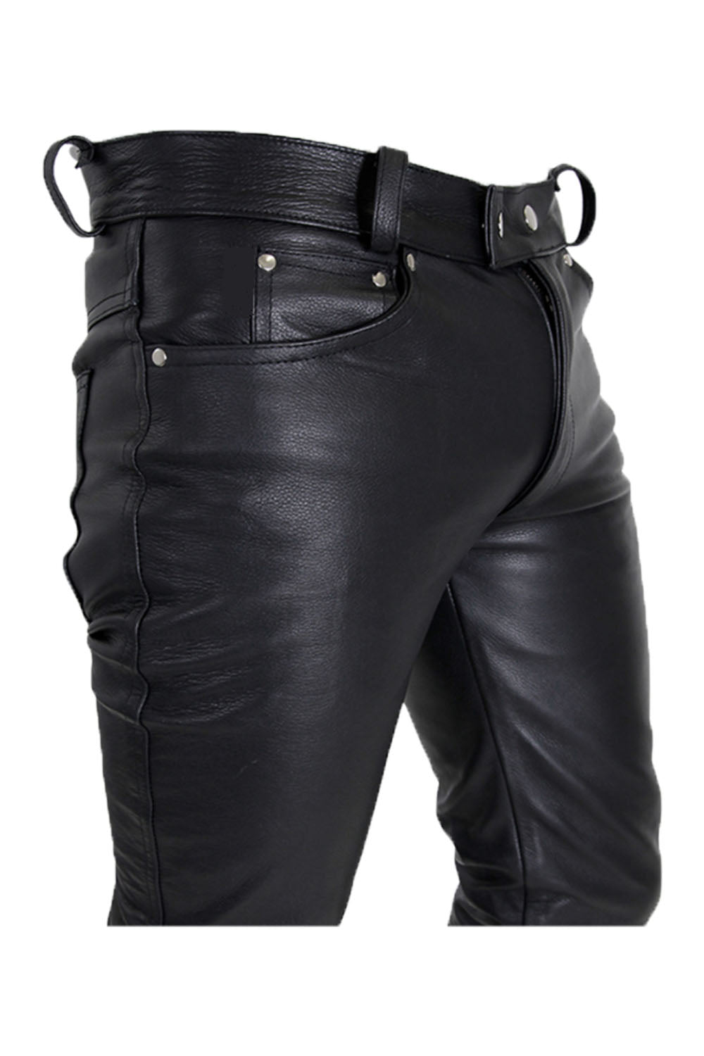  Leather Pants for Men Real Cowhide Aniline Leather