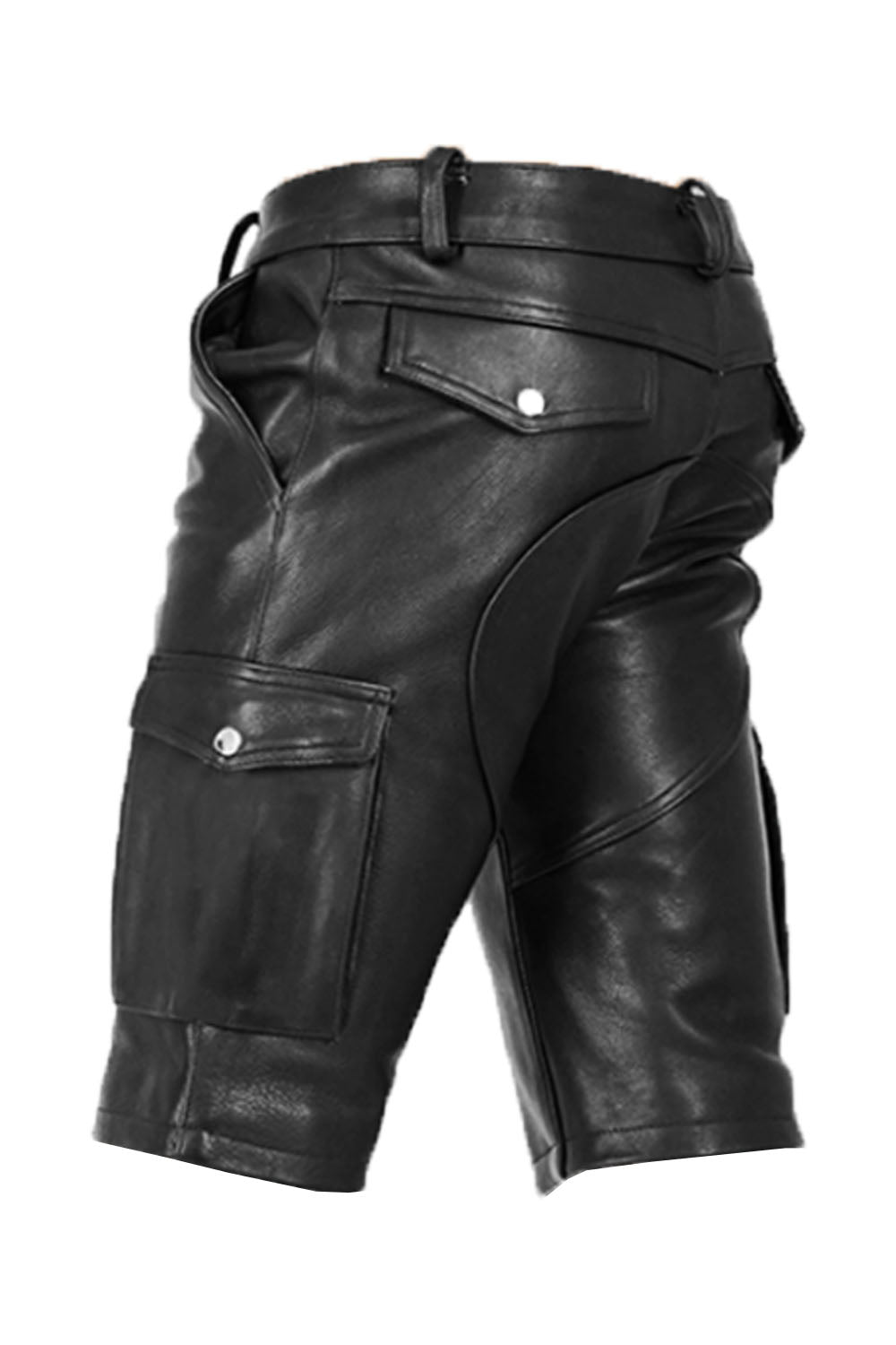 Leather Shorts for Men Real Cowhide Aniline Leather