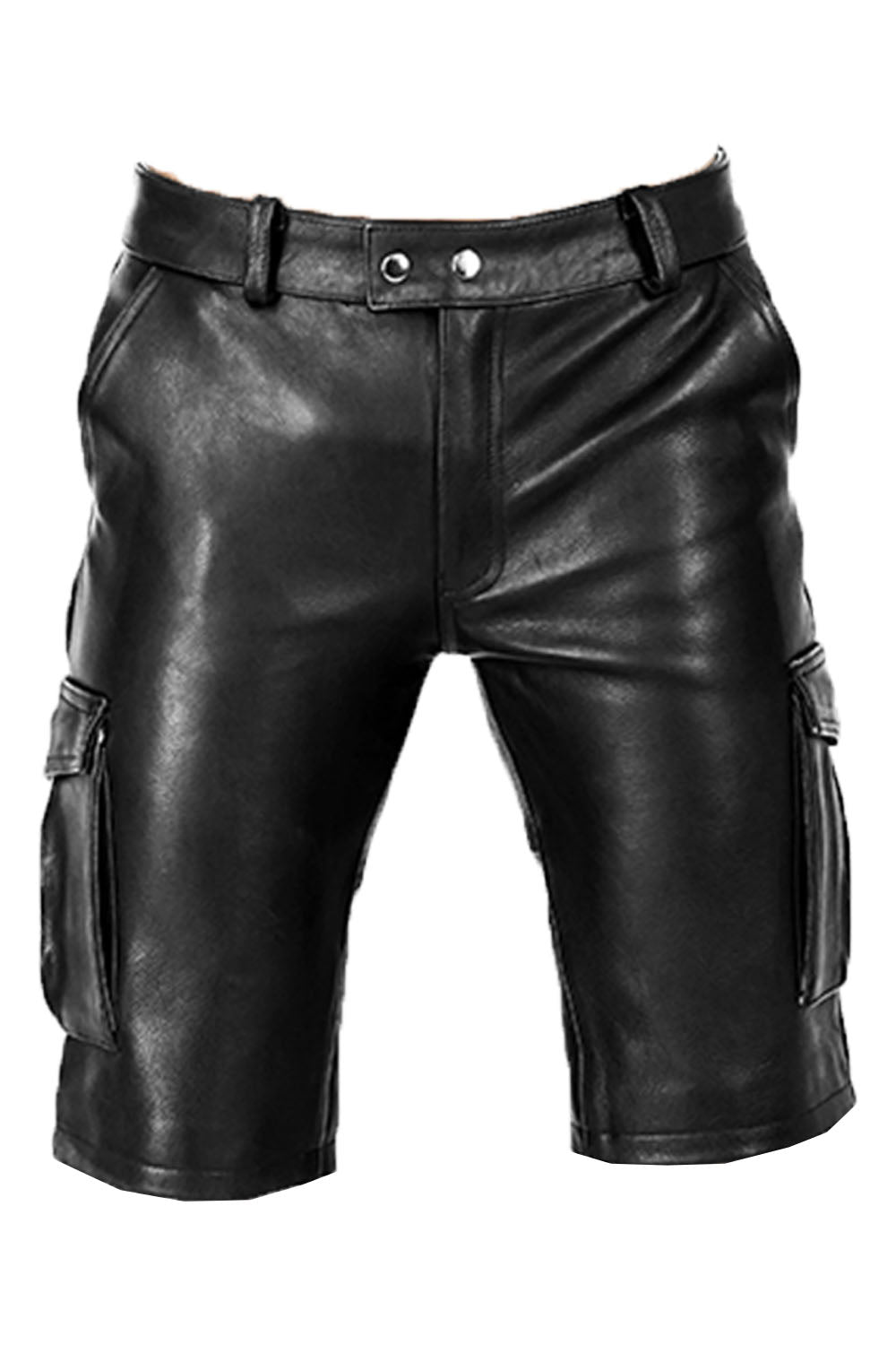 Leather Shorts for Men Real Cowhide Aniline Leather