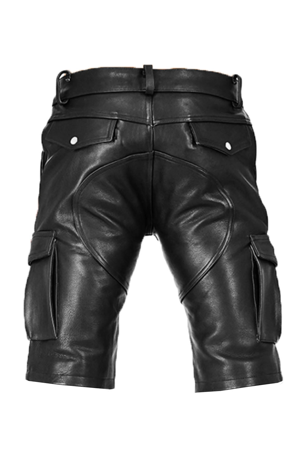 Leather Shorts for Men Real Cowhide Aniline Leather