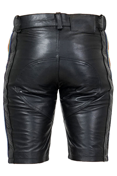 Leather Shorts for Men Real Cowhide Aniline Leather