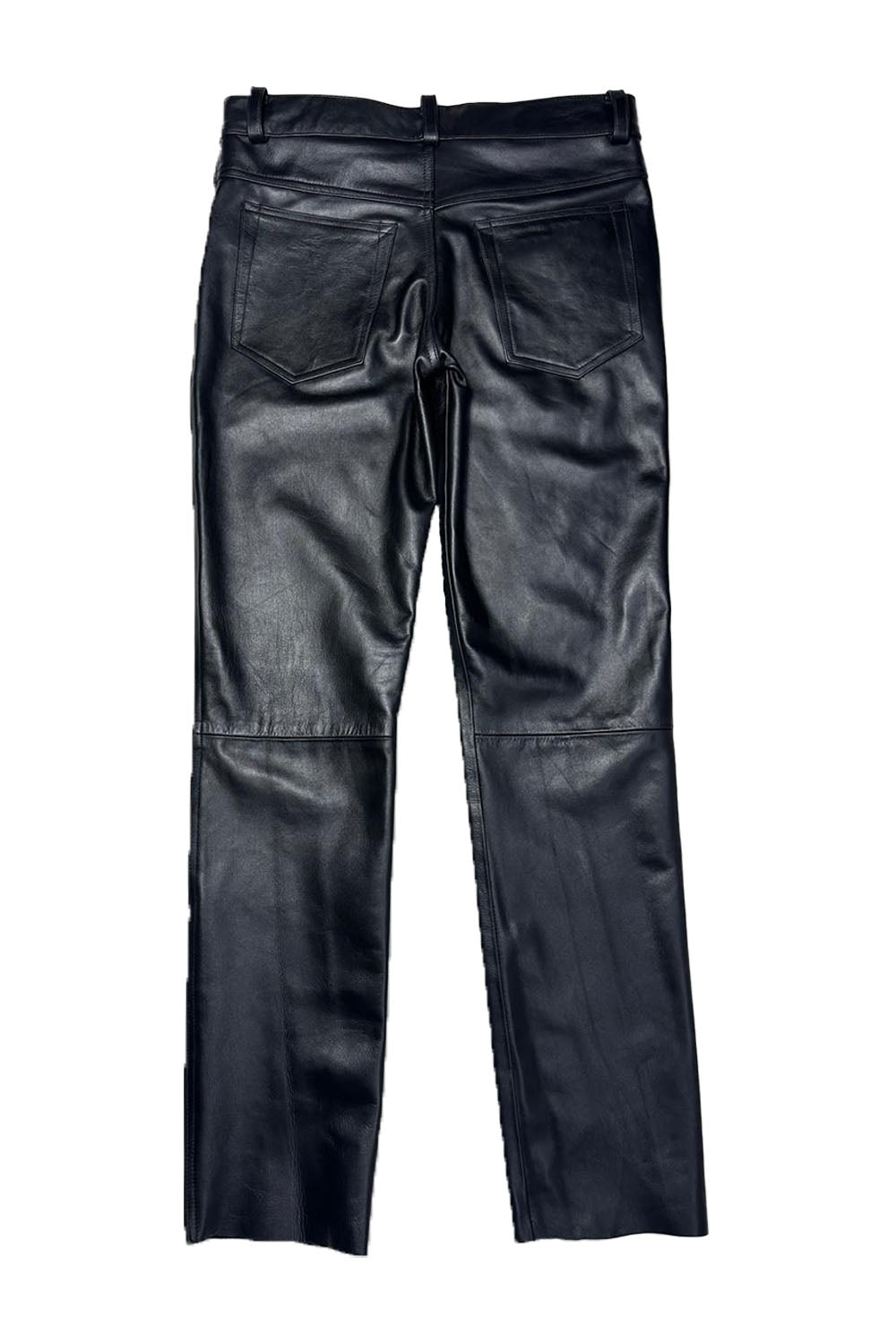 Leather Pants for Men Real Cowhide Aniline Leather