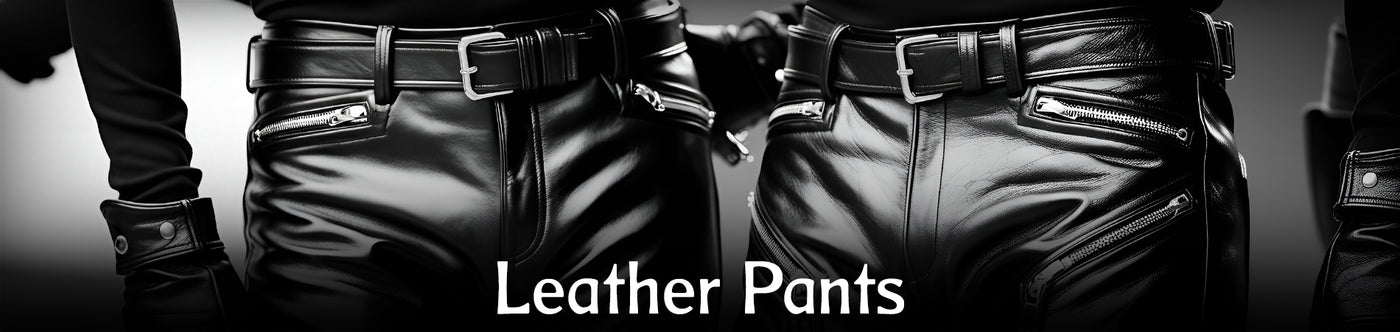Leather Pants and Leather Shorts for Men - Good Luck Leather