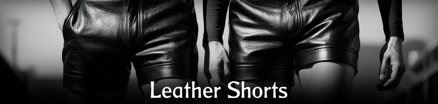 Leather Pants and Leather Shorts for Men - Good Luck Leather