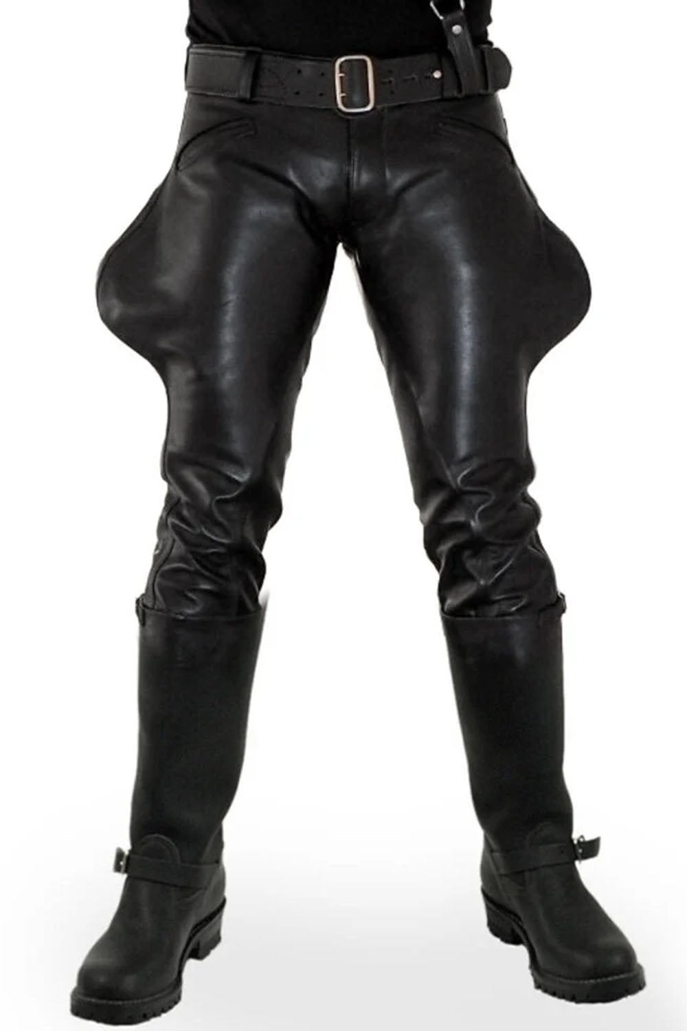 Leather Pants for Men Real Cowhide Aniline Leather