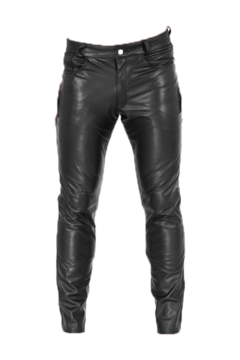 Leather Pants for Men Real Cowhide Aniline Leather