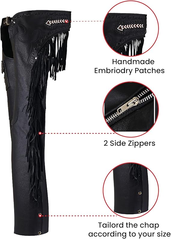 Flair Chap for Men Real Leather