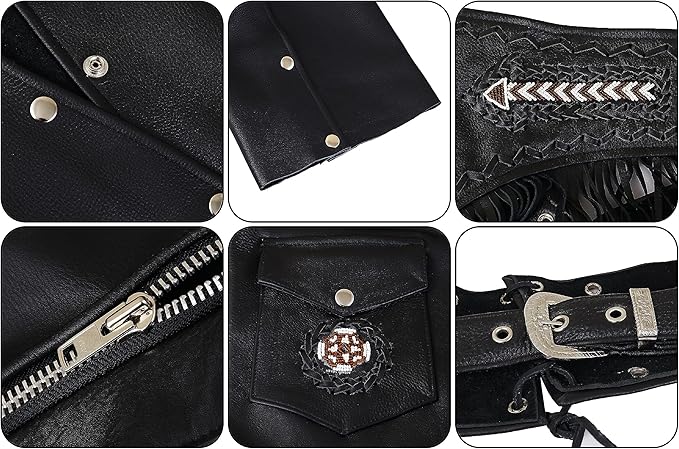 Flair Chap for Men Real Leather
