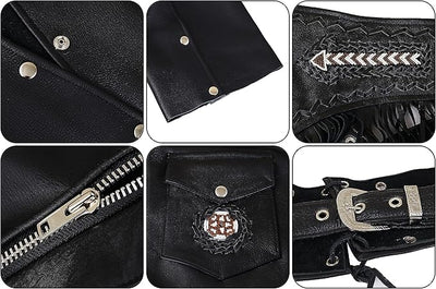 Flair Chap for Men Real Leather