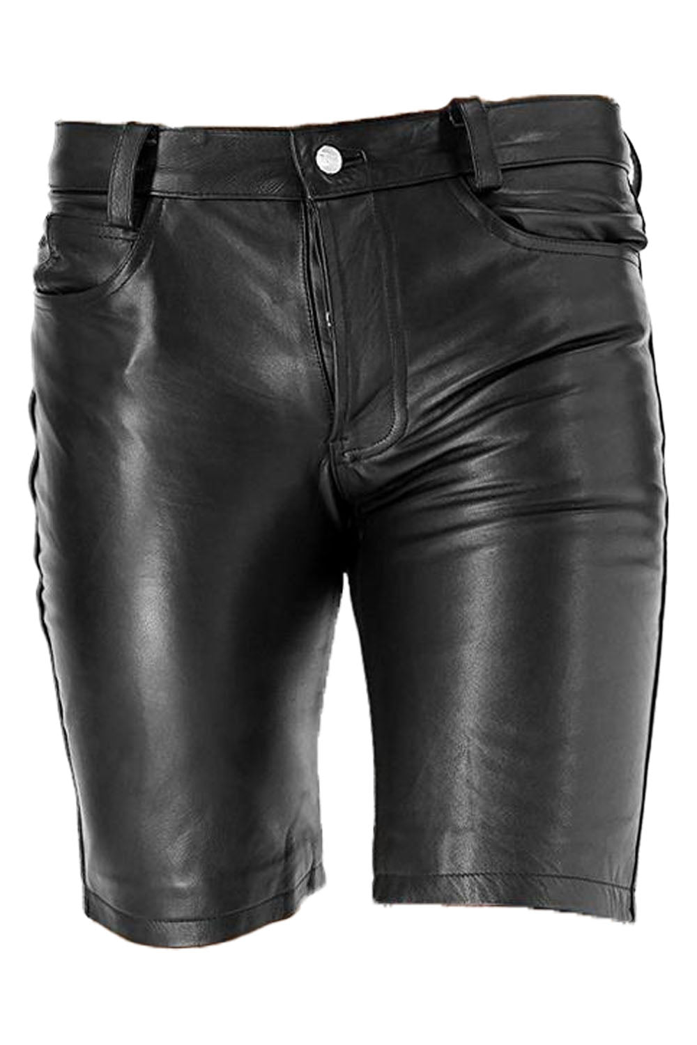 Leather Shorts for Men Real Cowhide Aniline Leather